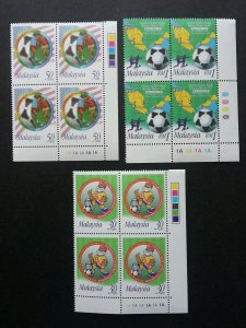 *FREE SHIP Malaysia World Youth Football Championship 1997 Tiger (stamp blk MNH