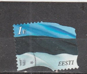 Estonia  Scott#  724a  Used  (2013 Estonian Flag)