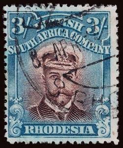 Rhodesia Scott 134b Gibbons 250 Used Stamp