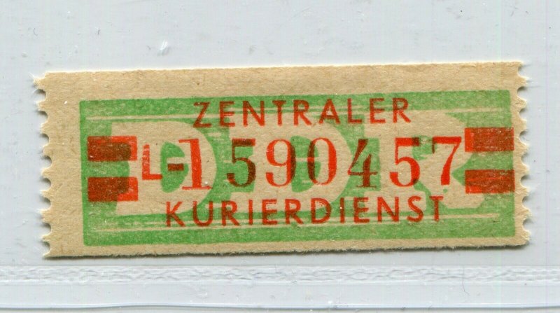 GERMANY DDR DEMOCRATIC REPUBLIC 1959 B OFFICIAL MICHEL 31II L PERFECT MNH