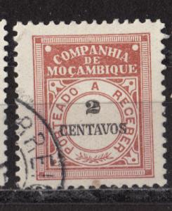 Mozambique Company  Scott # J23 - Used