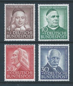 Germany #B334-7 MH Portraits - Humanitarian Relief Fund