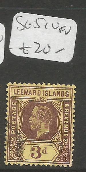 Leeward Islands SG 51 VFU (4cqv)