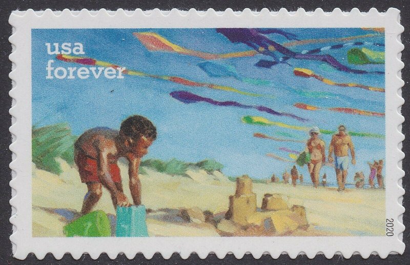 US 5475-5479 5479a Enjoy the Great Outdoors forever sheet (20 stamps) MNH 2020