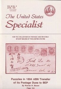 10 Different Volumes of The United States Specialist from 1985