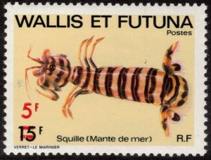 WALLIS & FUTUNA 1981 5fr on 15fr Marine Life; Scott 272; MNH