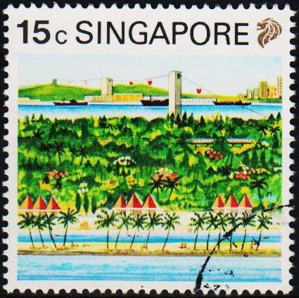 Singapore. 1990  15c S.G.625 Fine Used