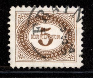 Austria 1894  Scott #J4 used