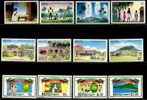 NEVIS Sc#186//506 1983-86 Six Different Complete Sets OG Mint NH