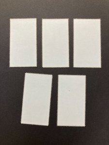 BURUNDI Scott # 394-398 Easter 1972