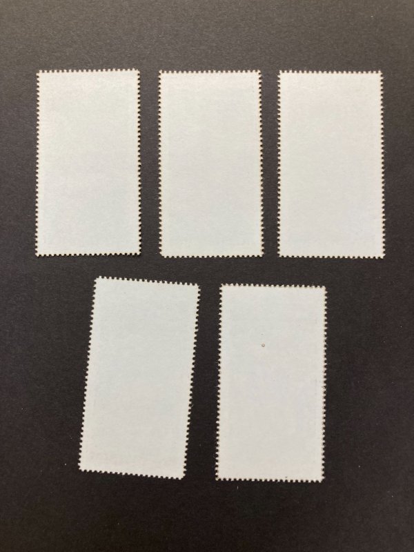 BURUNDI Scott # 394-398 Easter 1972