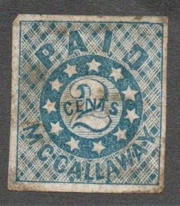 CSA 56x1 Mint hinged (Memphis)