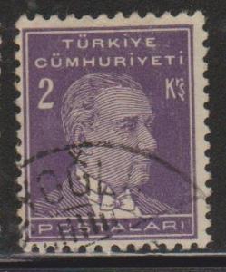 Turkey Sc#741 Used