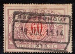 Belgium -  #Q38 Parcel Post  - Used