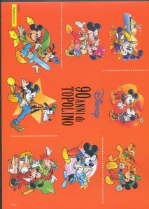 2017 Italy - Republic, Folder - 90 Years Mickey Mouse #542 - MNH**