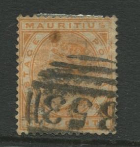 Mauritius - Scott 71 - QV Definitive Issue -1882- FU- Single 4c Stamp