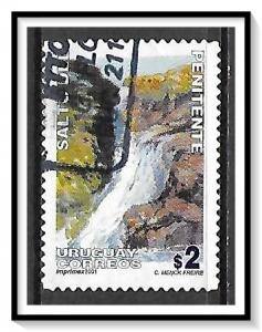 Uruguay #1836 Penitente Waterfall Used