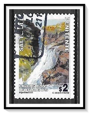 Uruguay #1836 Penitente Waterfall Used