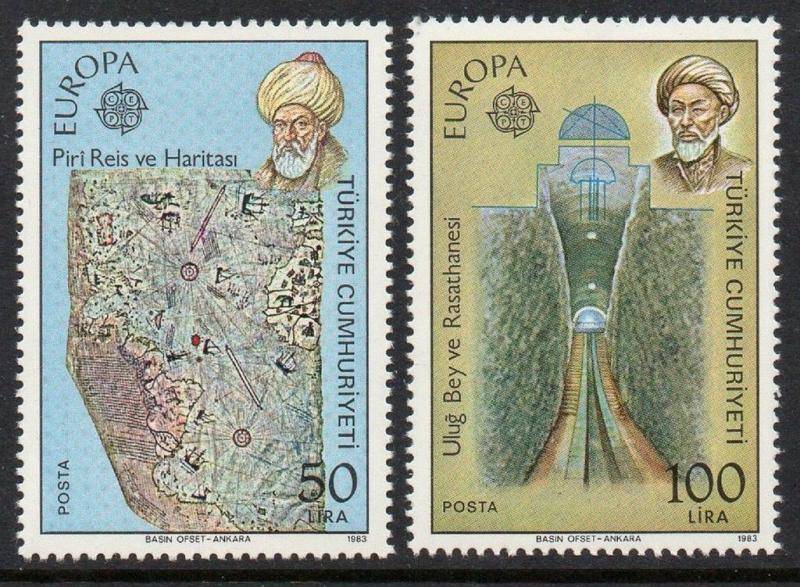 Turkey 1983 Europa VF MNH (2246-7)