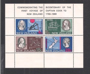 NEW ZEALAND SC# 434a  FVF/MOG 1969