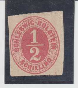 Germany-Schleswig-Holstein Scott #3 MNG  CV. $40.