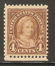 #636 Martha Washington Single Mint Never Hinged