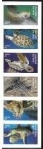 U.S.#5865-5870 Protect Sea Turtles 68c Vertical Strip of 6, MNH.