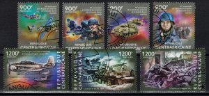 CENTRAL AFRICA 2014/2015 - Military, Vietnam, WW2 war / complete sets