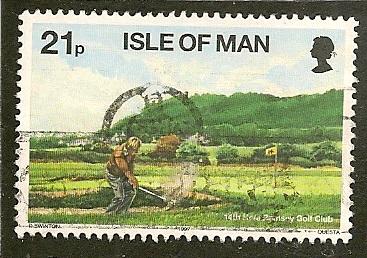 Isle of Man       Scott 752    Golf Course     Used
