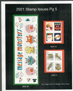 2021 The Complete 2021 Stamp Issues and The BEST BUY !!!!!