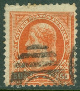 EDW1949SELL : USA 1894 Scott #260 Used. Light crease. Catalog $140.00.