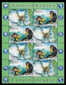 2016 Tajikistan 2723-724KL Year of the Monkey 30,00 €