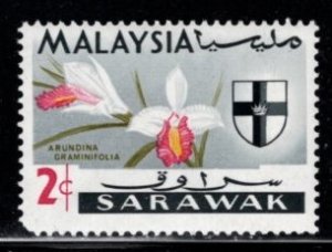 Malaysia - Sarawak #229 Orchids Type - MNH