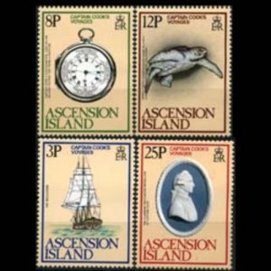 ASCENSION 1979 - Scott# 235-8 Capt.Cook Set of 4 NH