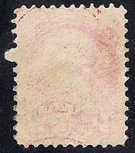 Canada #37A 3 cent 1870 Queen Victoria, Rose Stamp used F-VF