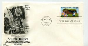 2416 South Dakota Statehood, ArtCraft FDC