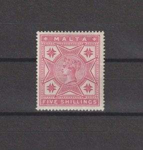 MALTA 1886 SG 30 MINT Cat £130