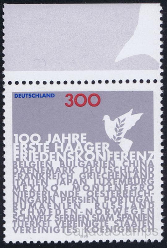 Germany 2050 300 First Peace Conference MNH A35323