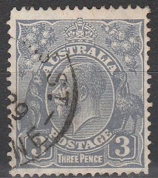 Australia #72   F-VF Used  CV $5.50  (S3206)