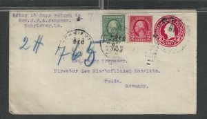 1923 Schriever La To Fulda Germany