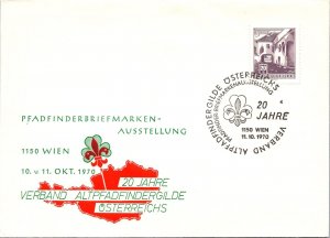 Austria 1970 - 20 Yrs Association of Old Scouts Guild Austria - F42992