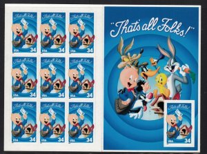 2001 Porky Pig 34c Sc 3534 sheet of 10 MNH Looney Tunes