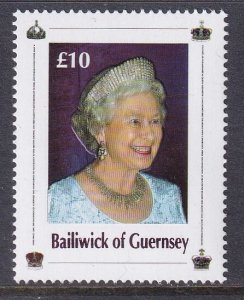 Guernsey 911 Queen Elizabeth II MNH VF