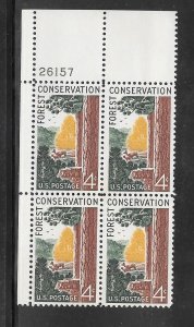 #1122 MNH Plate Block