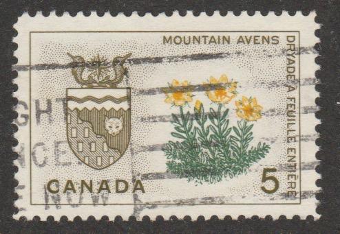 Canada 429 Provincial Flowers and Crests