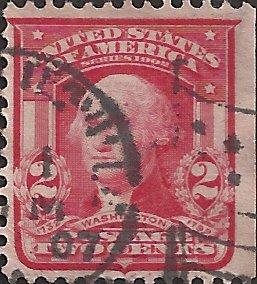 # 319 Used Carmine George Washington Type I