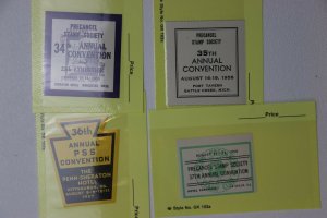 PSS Precancel Philatelic Society PRECANEX club exhibition collection lot 1950s