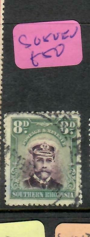 SOUTHERN RHODESIA (PP1005B)  KGV  8D    SG 8     VFU