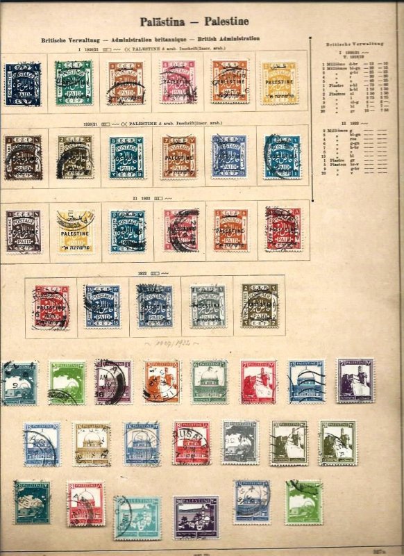 India  /  Ceylon / Philippines   old big  lot   used