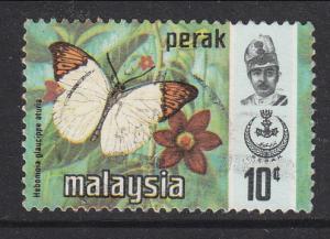 Malaysia Perak 1977 Sc 150b Harrison Printing 10c Used